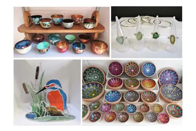 Artwork on display at Gallery 10